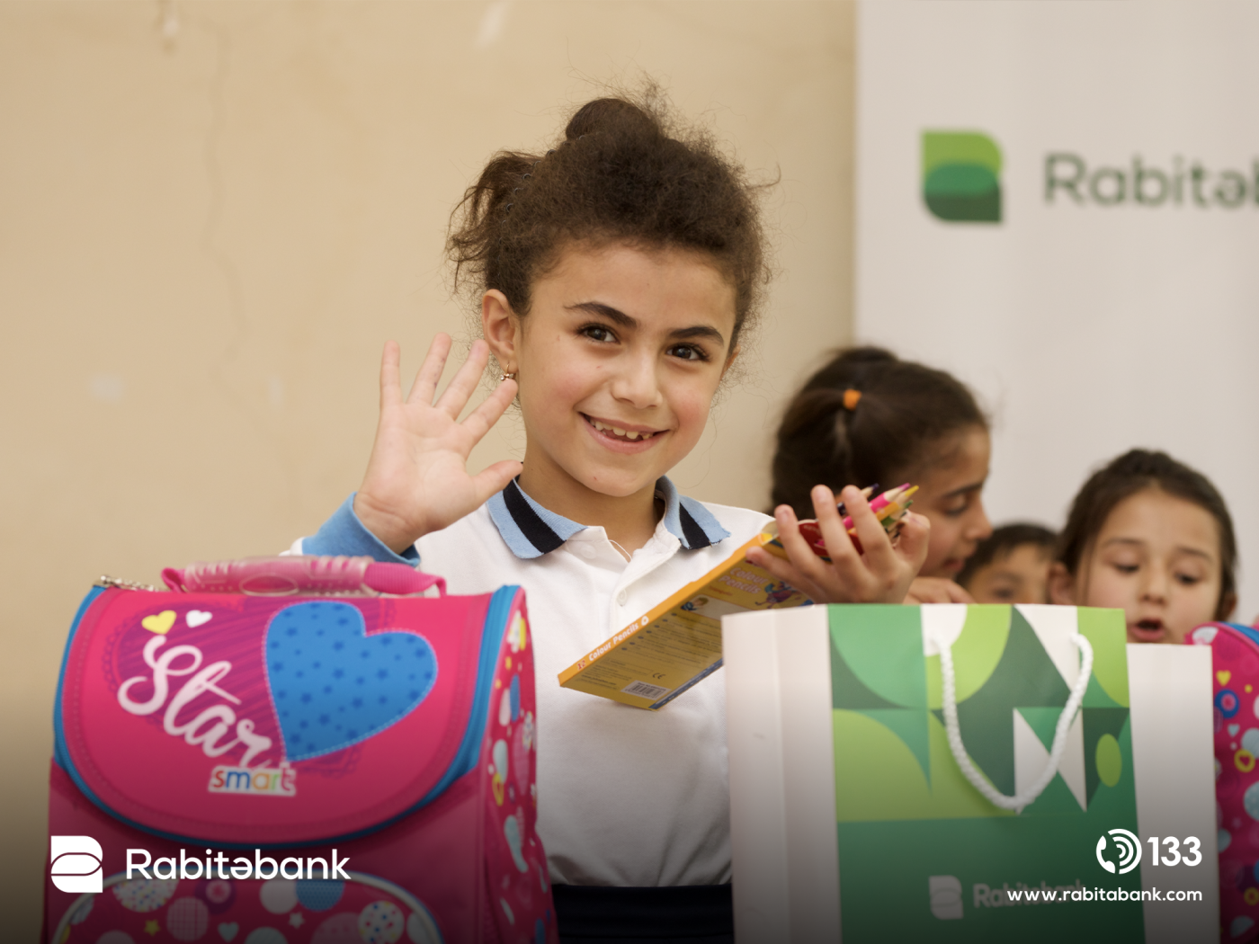 "Rabitəbank"dan Ümumdünya Kitab Günündə Ağdam kənd məktəbinə DƏSTƏK - FOTOLAR